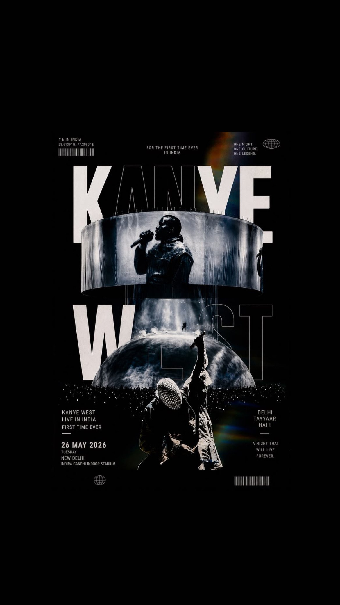 KANYE LIVE CONCERT